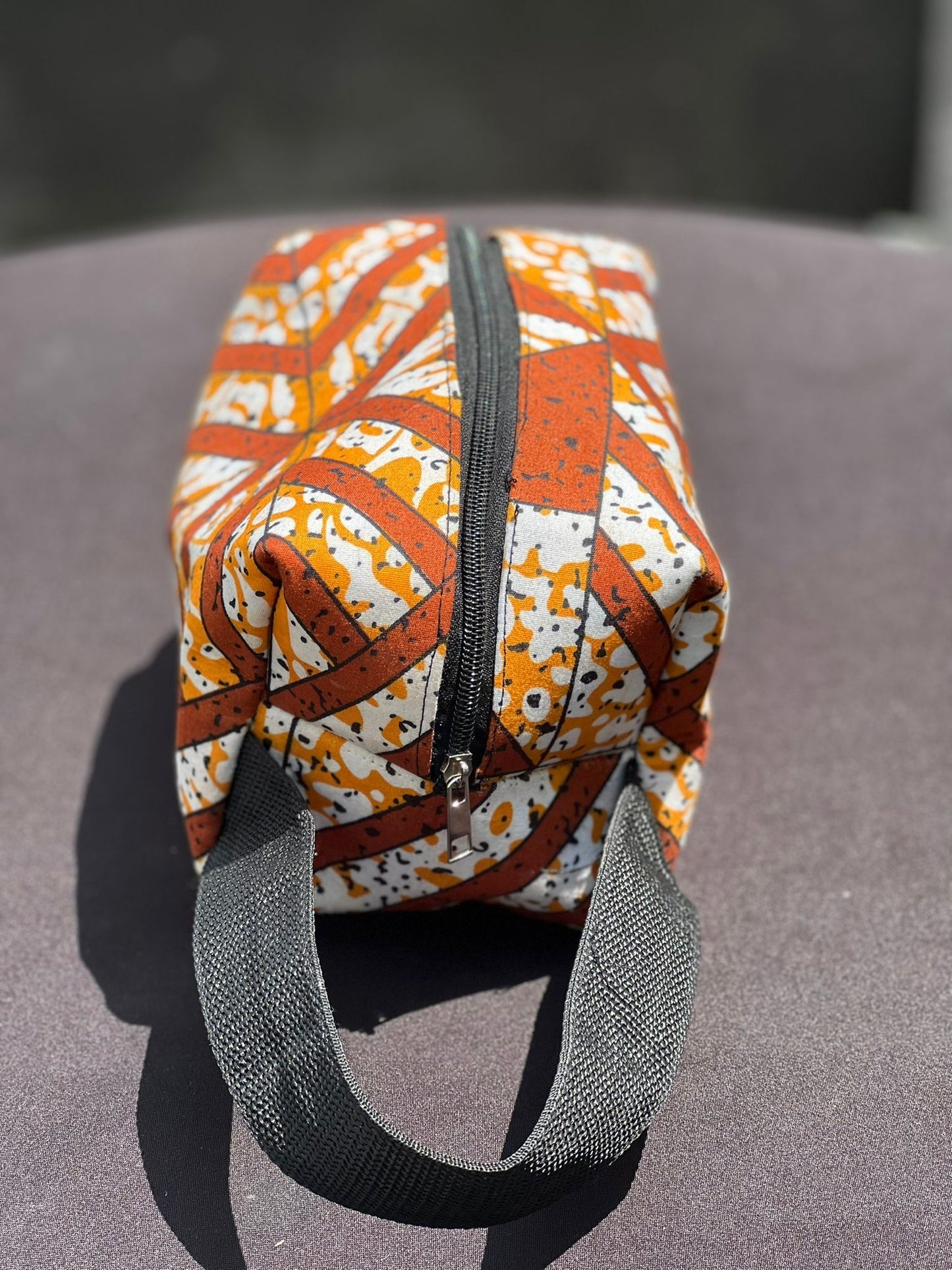 Clipper/Toilet Ankara Print Bag