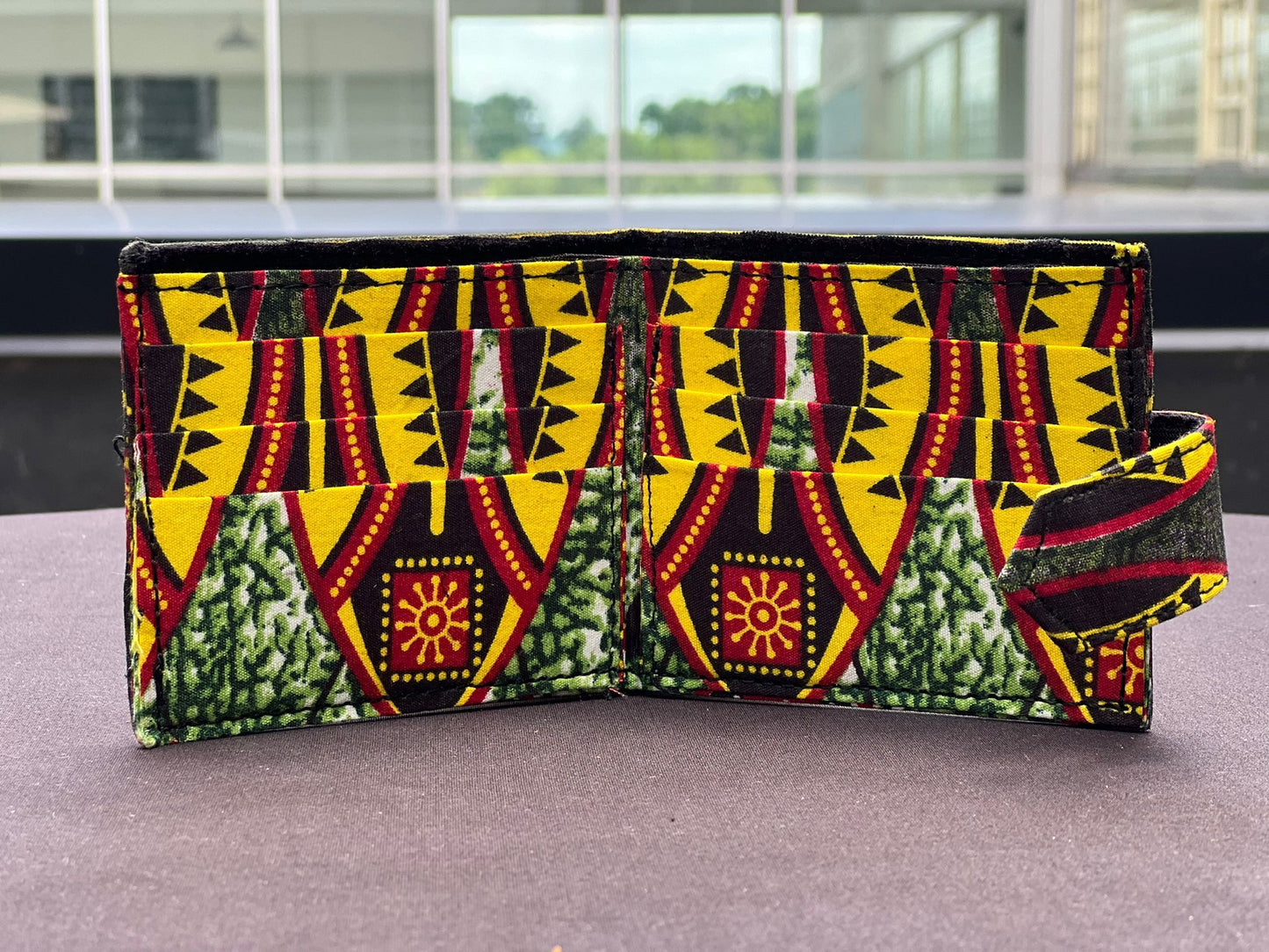 Ankara Print Wallet