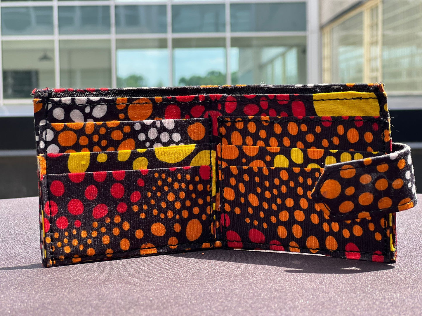 Handmade Ankara Print Wallet