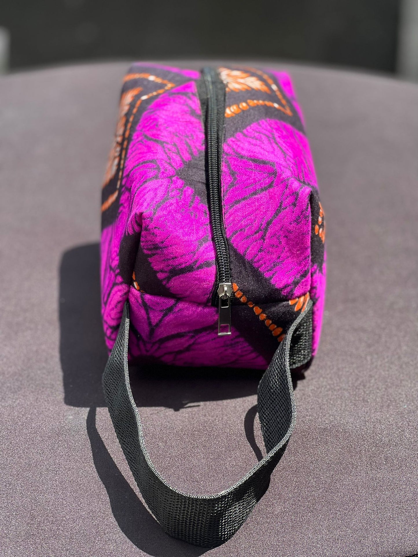 Ankara Print Clipper/Toilet Bag