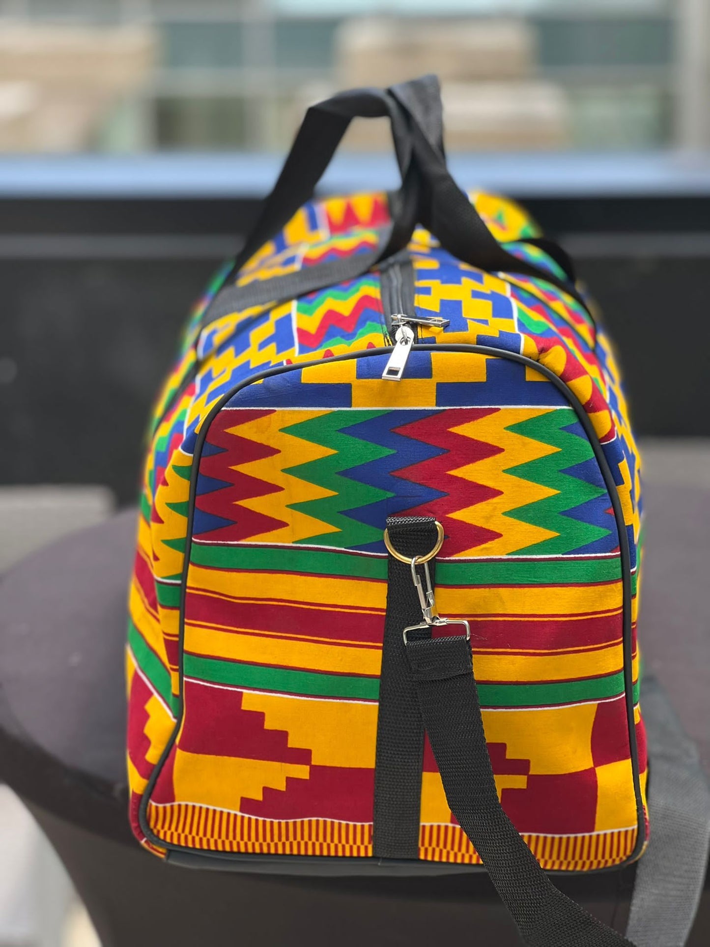 Kente African Travel/Gym Bag