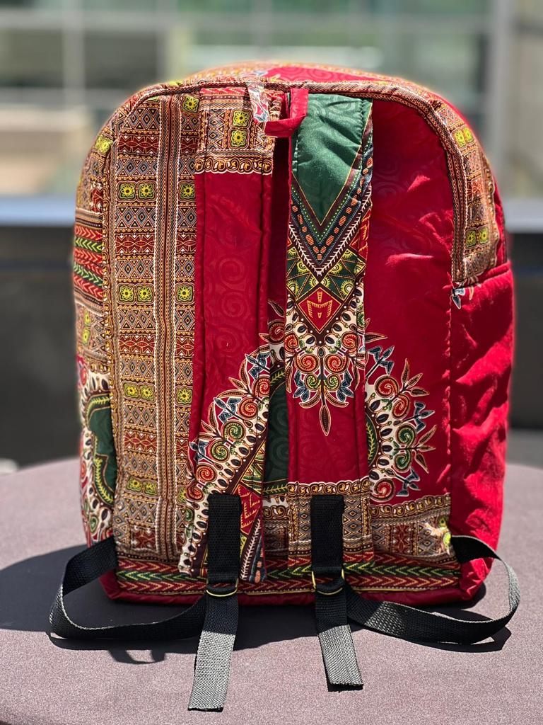 Rucksack African Print Backpack